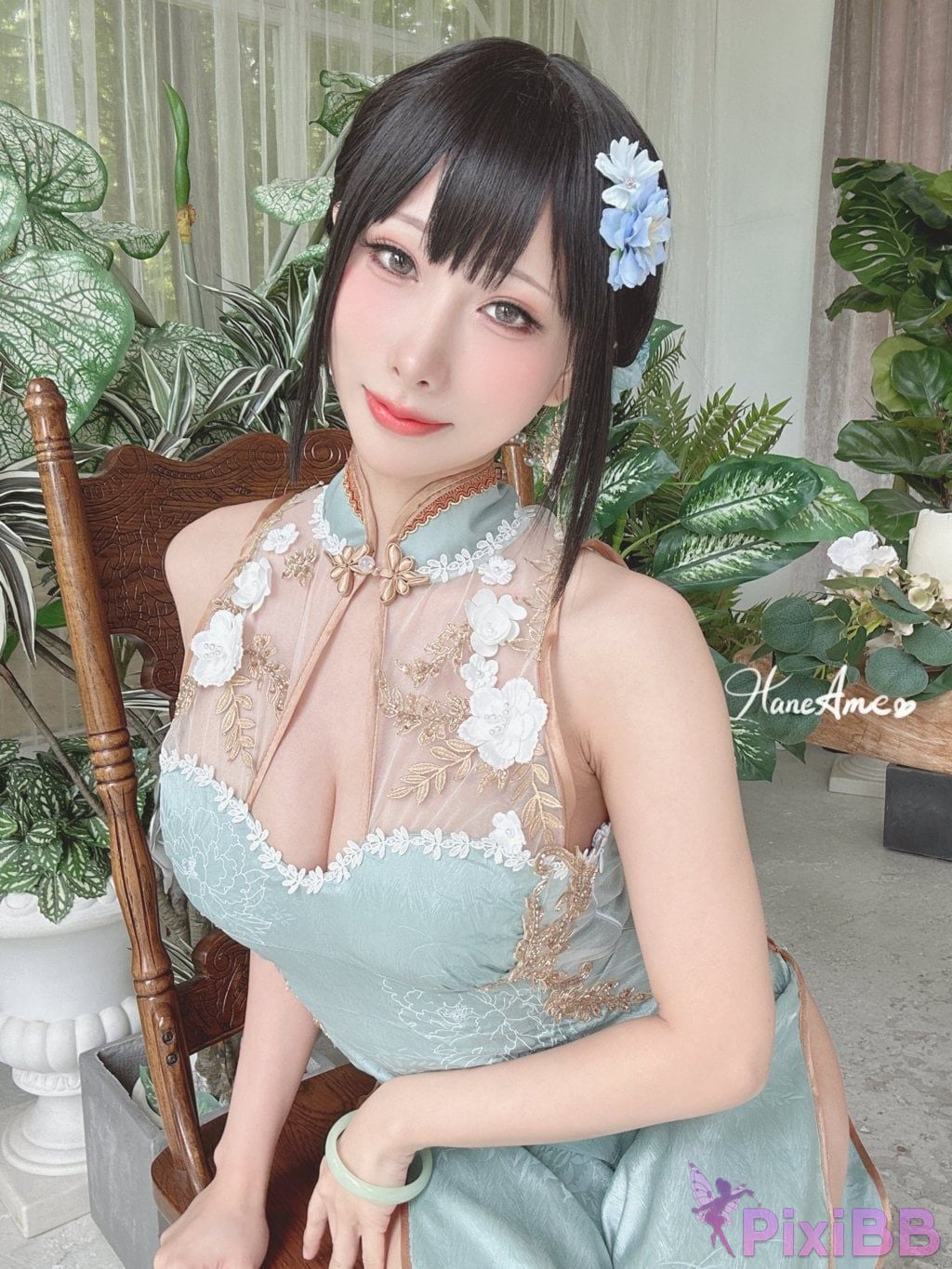 HaneAme Jade Qipao PixiBB.COM 10