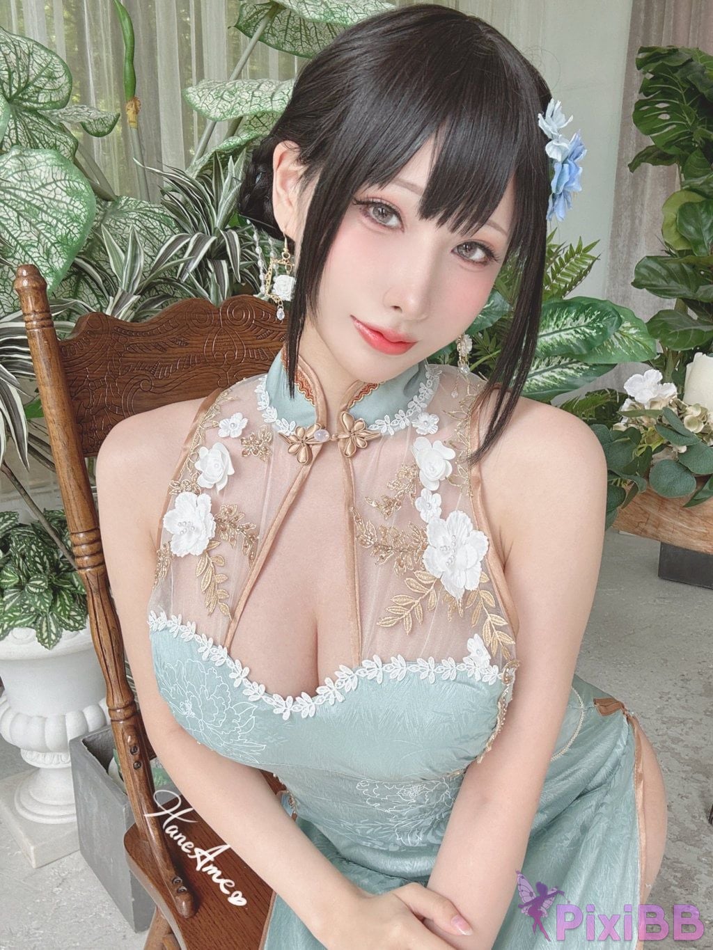 HaneAme Jade Qipao PixiBB.COM 13