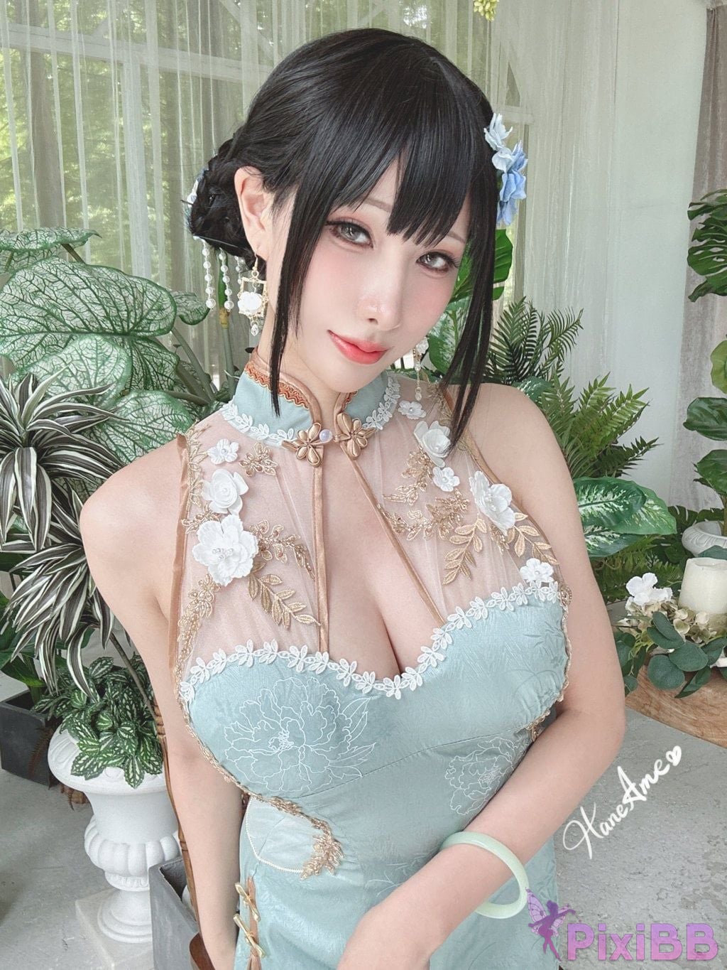 HaneAme Jade Qipao PixiBB.COM 15