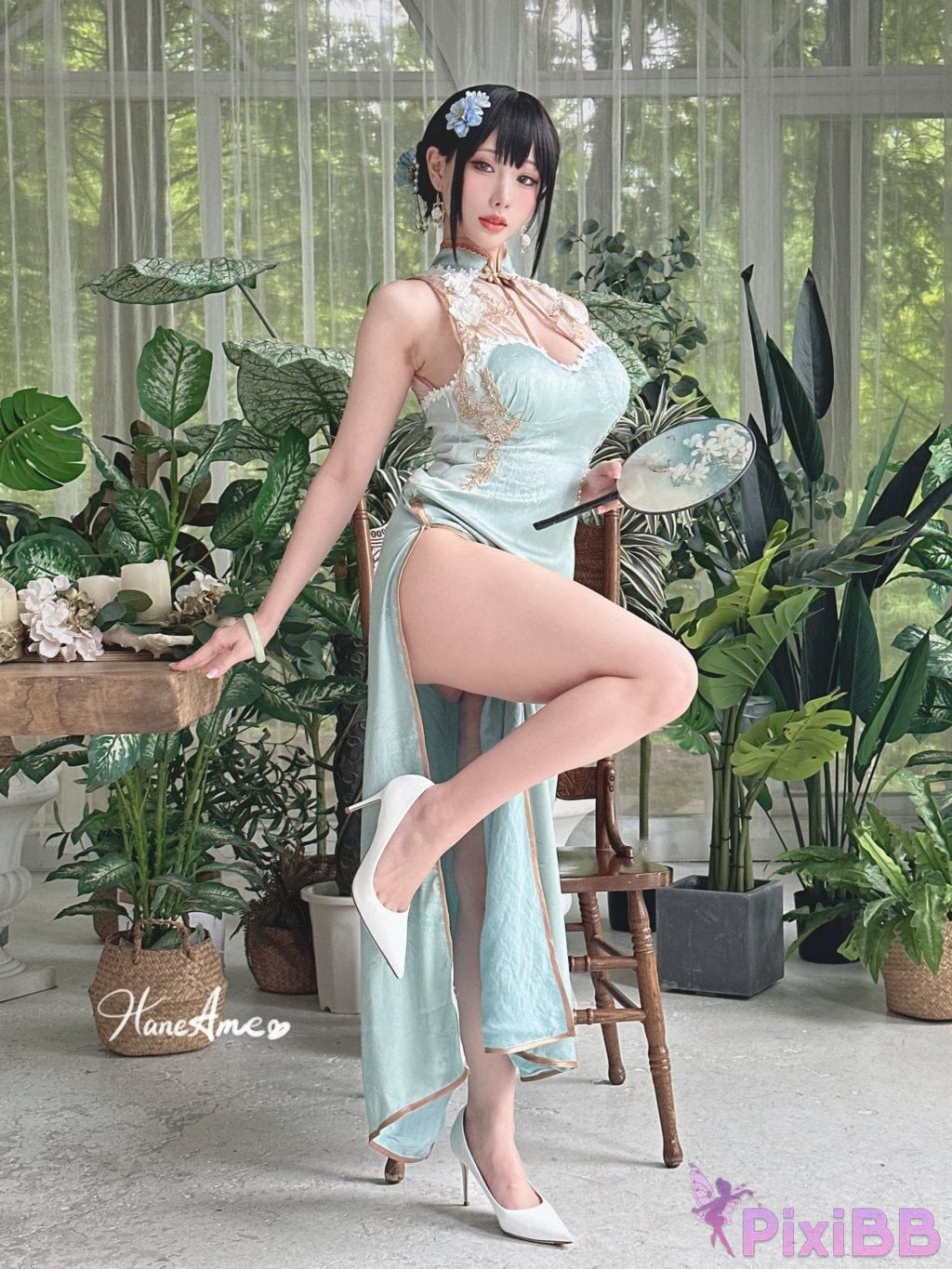 HaneAme Jade Qipao PixiBB.COM 16