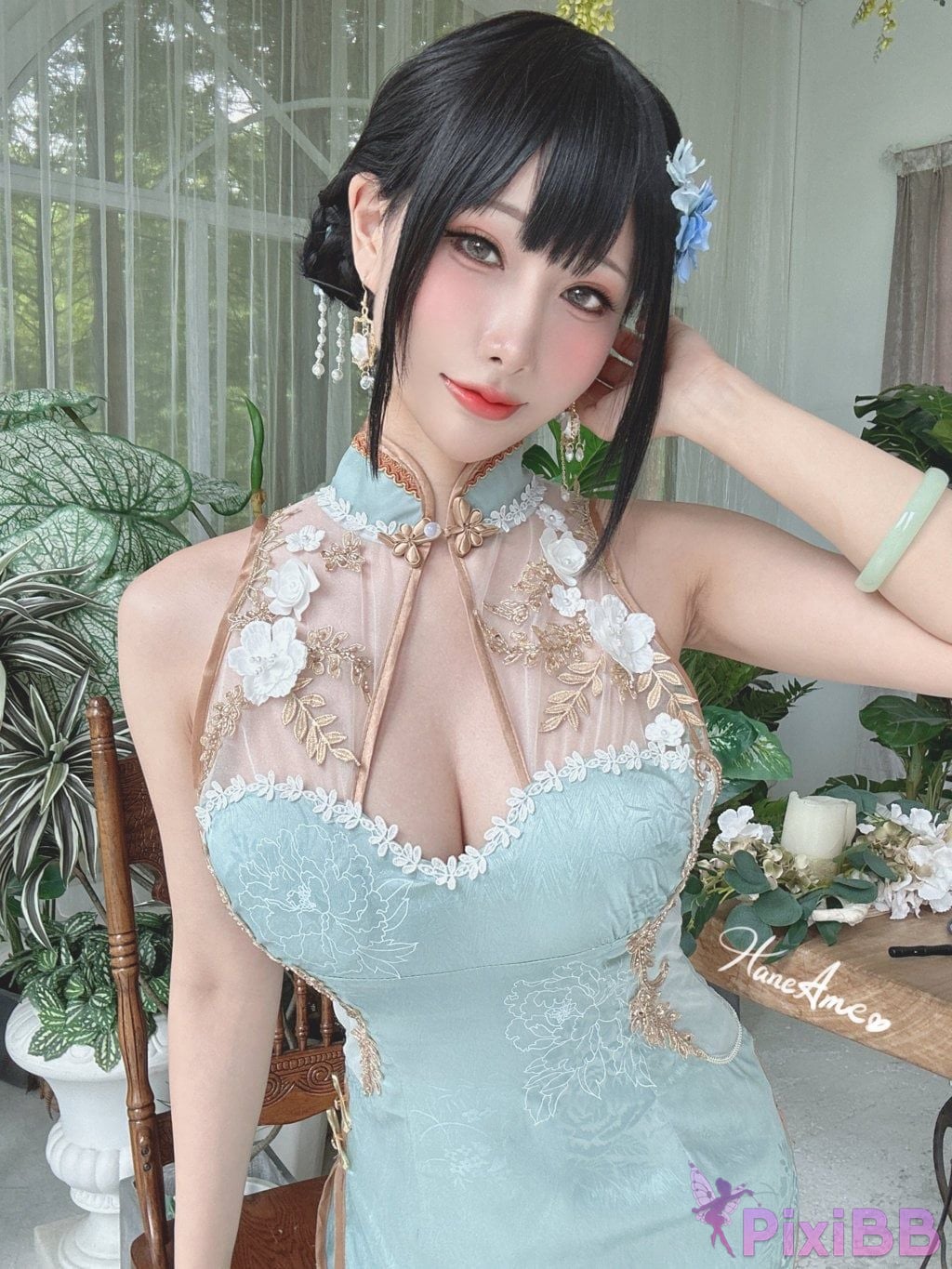 HaneAme Jade Qipao PixiBB.COM 18