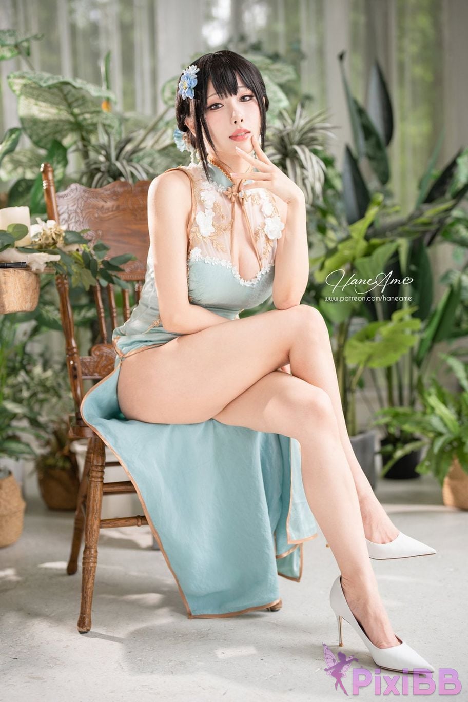 HaneAme Jade Qipao PixiBB.COM 4