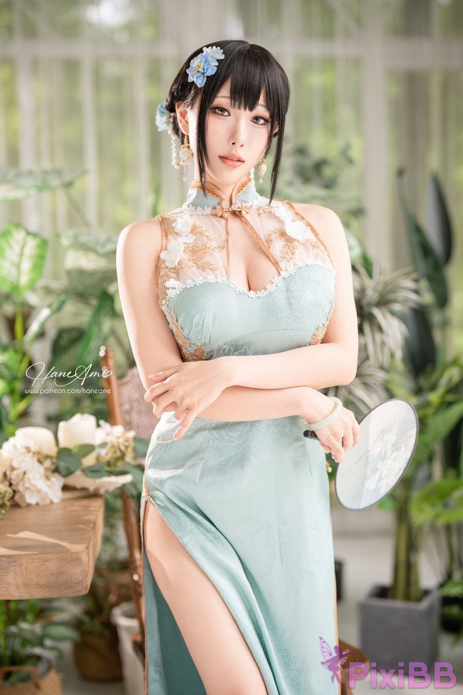 HaneAme Jade Qipao PixiBB.COM 6