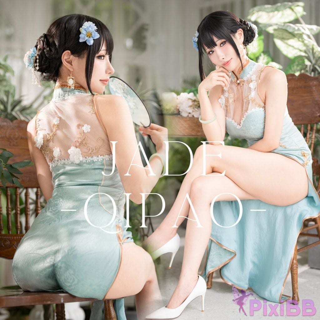 HaneAme Jade Qipao PixiBB.COM