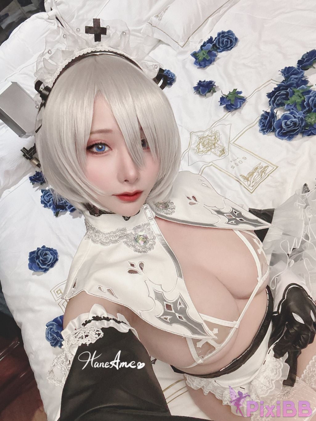 HaneAme 2B Nun Maid PixiBB.COM 32
