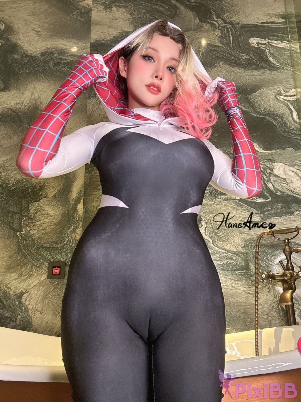 HaneAme Spider Gwen (Spider Man Across the Spider Verse) PixiBB.COM 14