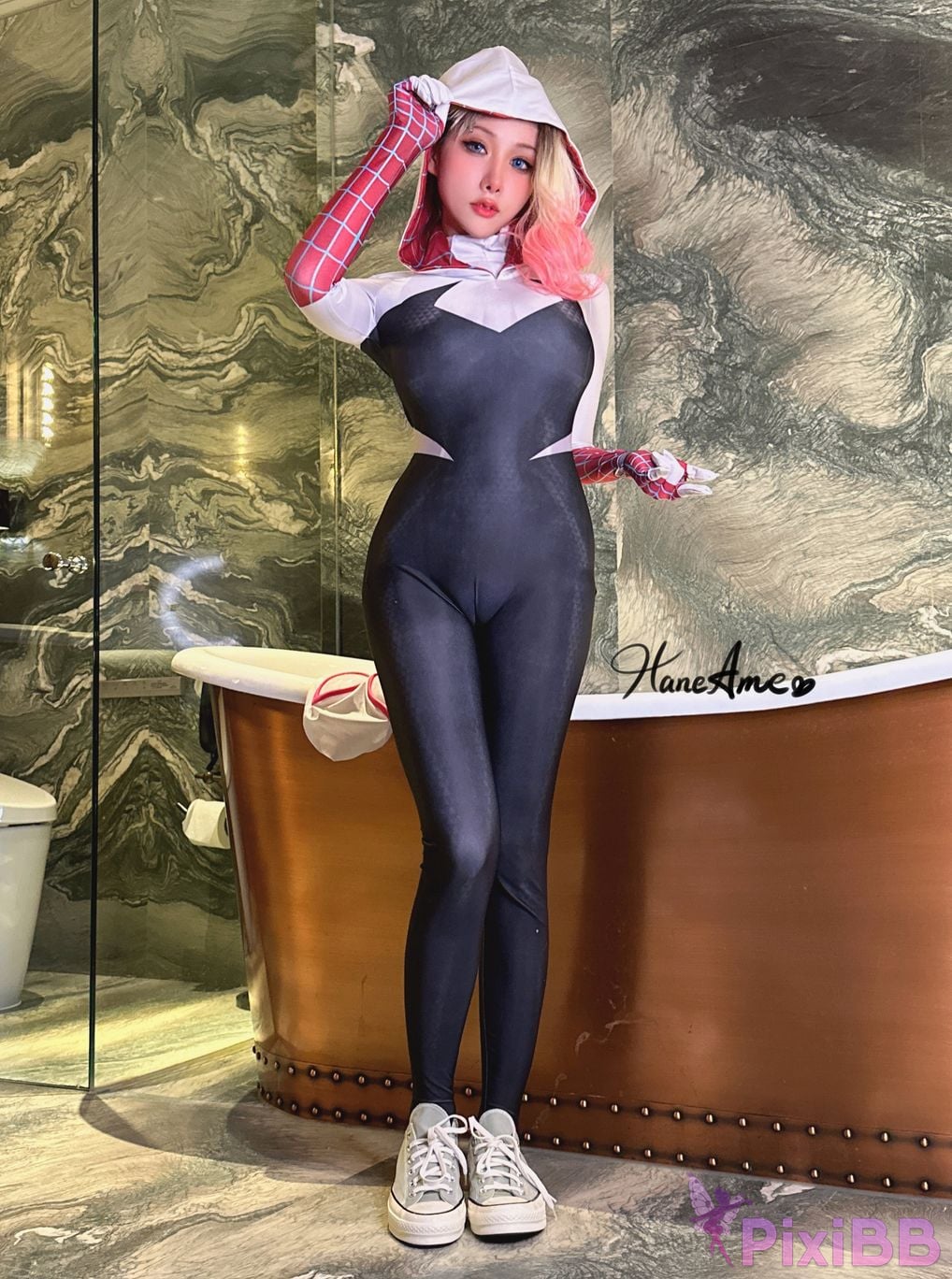 HaneAme Spider Gwen (Spider Man Across the Spider Verse) PixiBB.COM 26