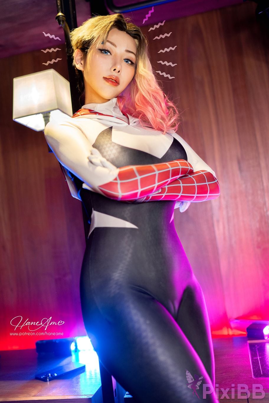 HaneAme Spider Gwen (Spider Man Across the Spider Verse) PixiBB.COM 44