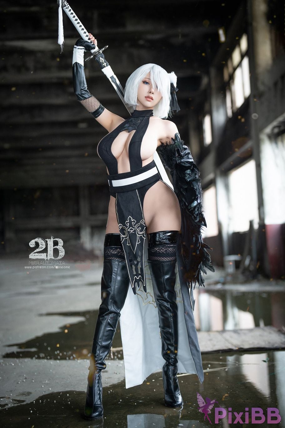 HaneAme 2B Shinobi PixiBB.COM