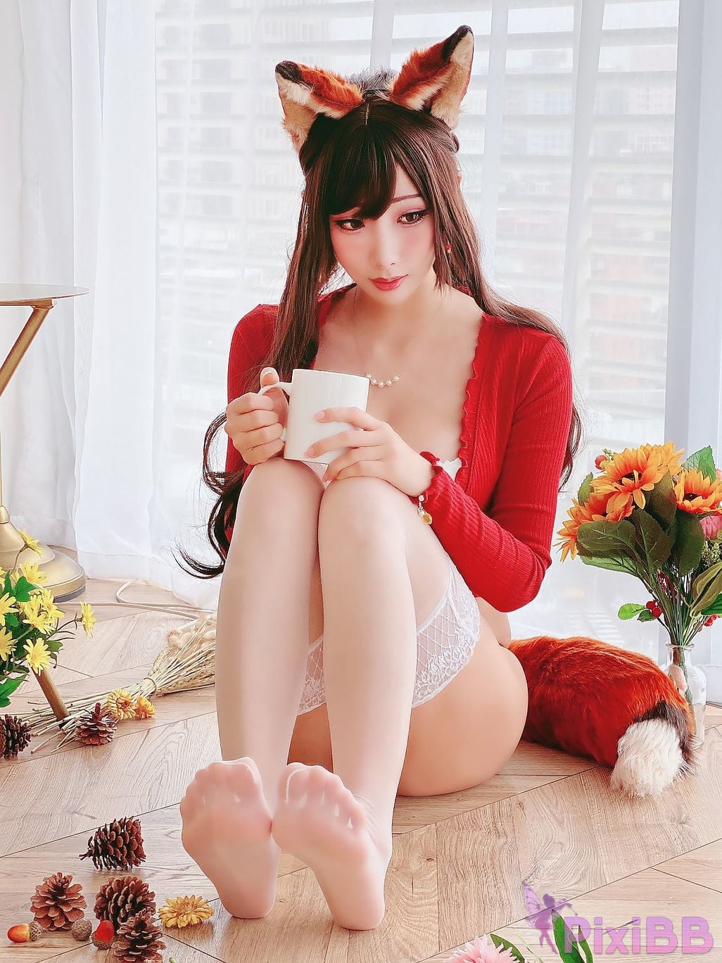 HaneAme Original Pet Girlfriend FOX Selfies PixiBB.COM 8
