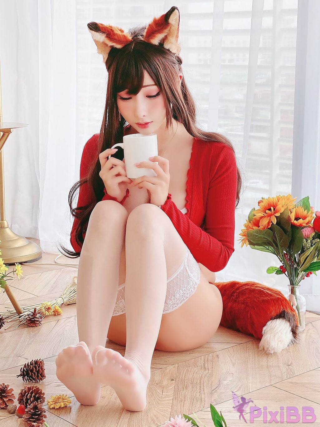 HaneAme Original Pet Girlfriend FOX Selfies PixiBB.COM 9