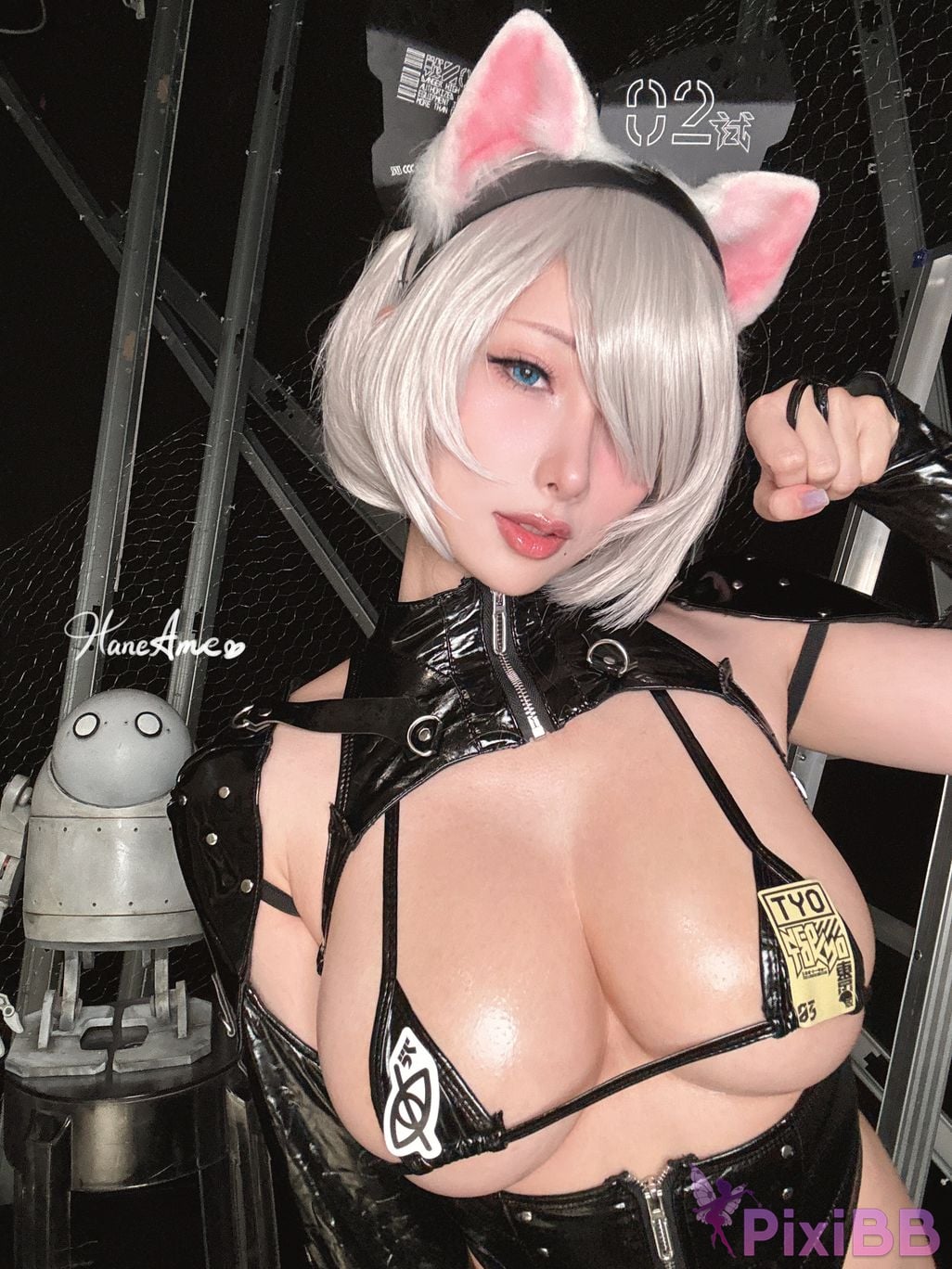HaneAme 2B Neko PixiBB.COM 24