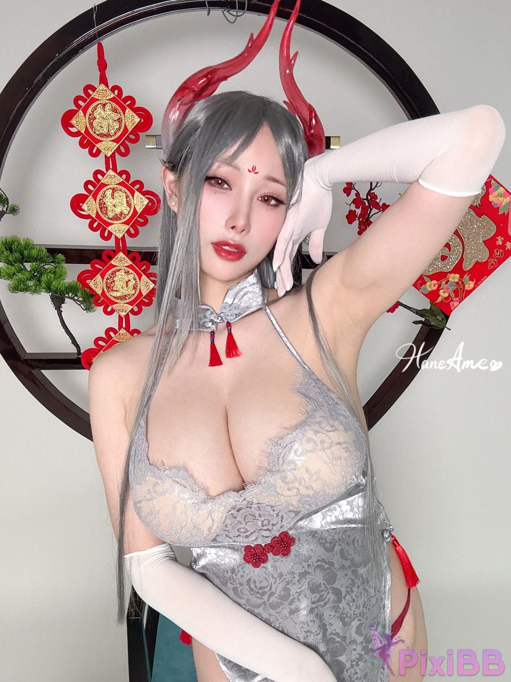 HaneAme Original New Year Dragon Qipao PixiBB.COM 19