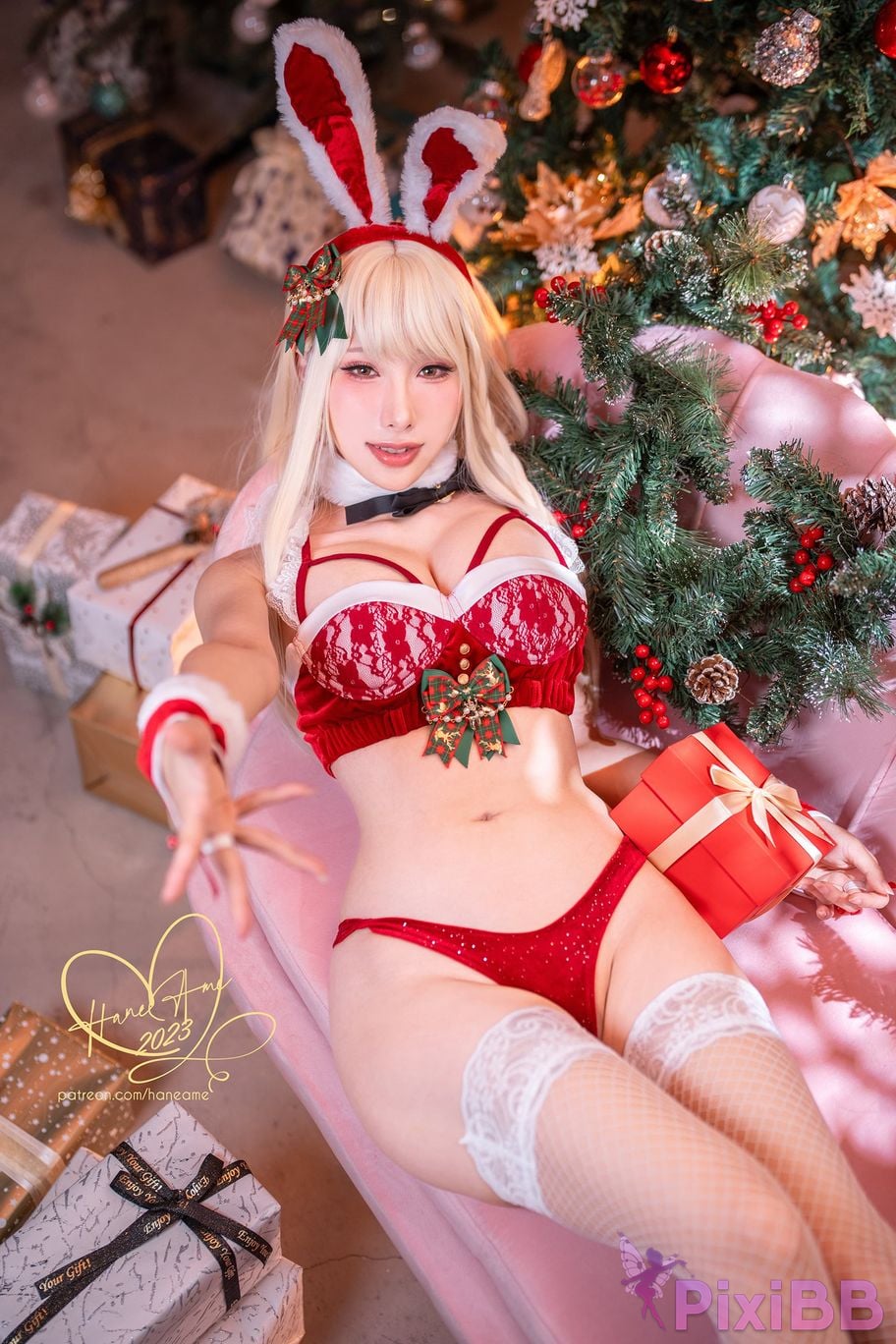HaneAme Christmas Bunny PixiBB.COM 9