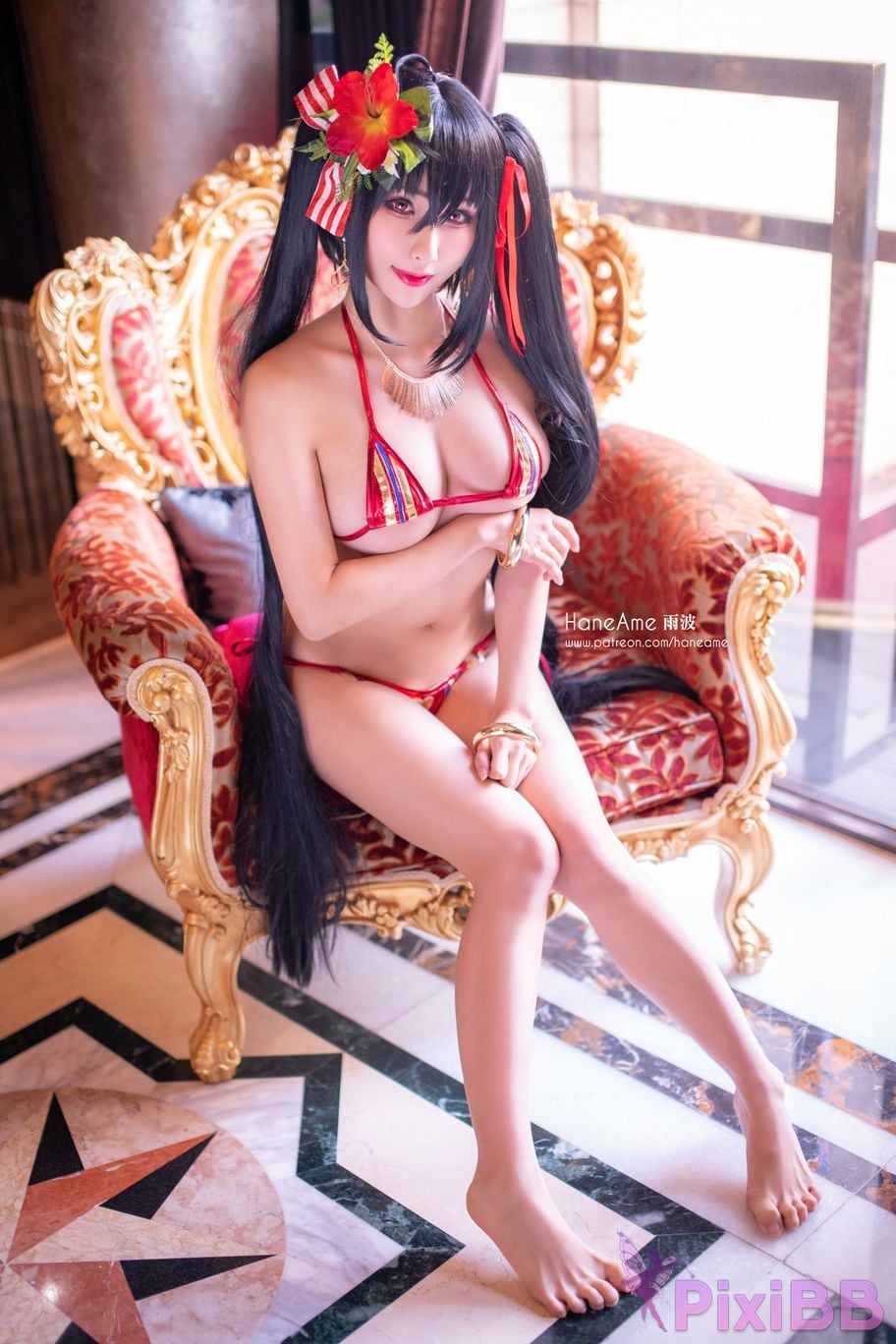 HaneAme Kurumi Tokisaki Bikini PixiBB.COM 14