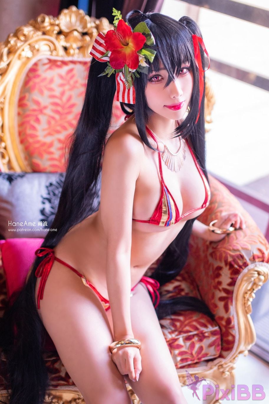 HaneAme Kurumi Tokisaki Bikini PixiBB.COM 15