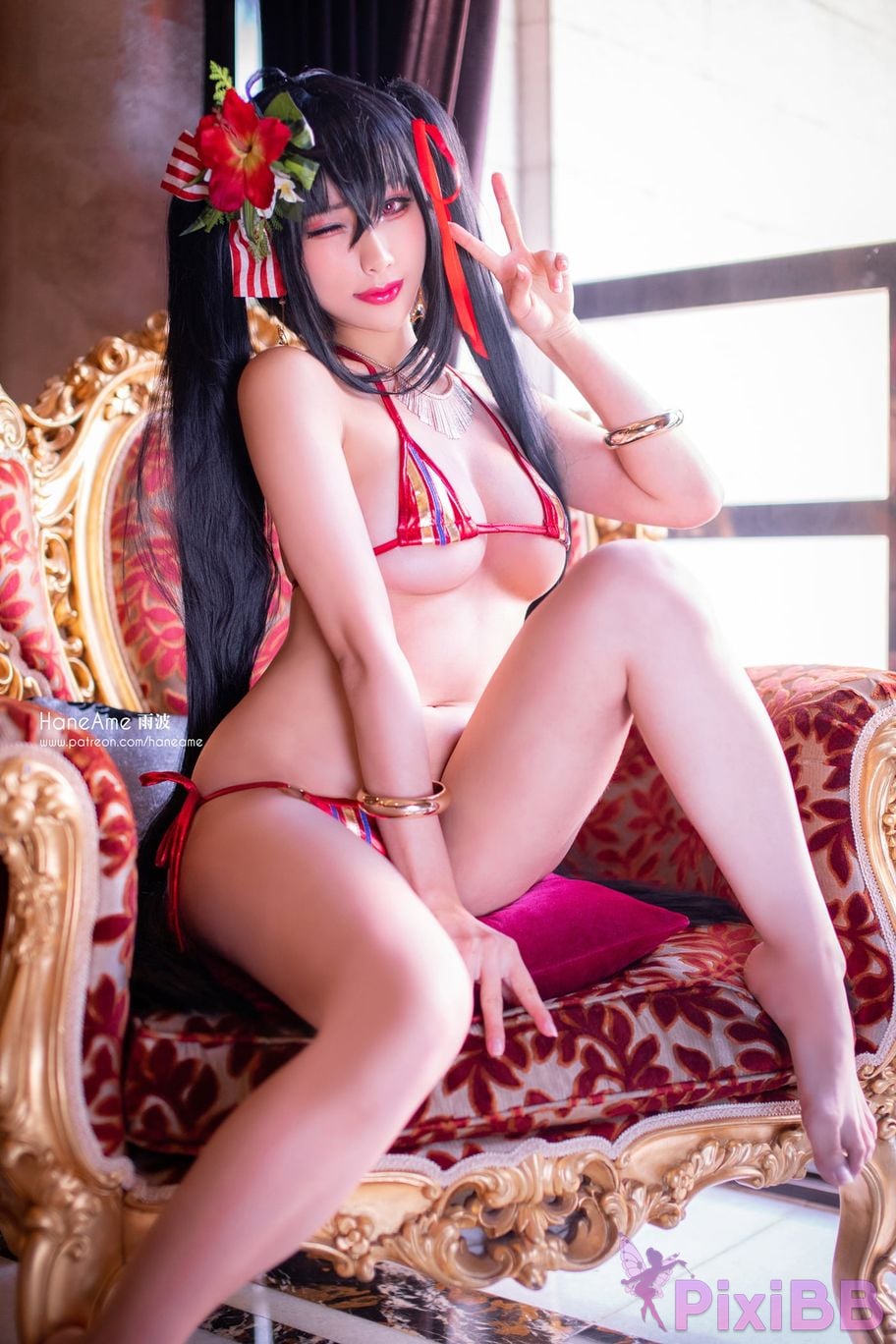 HaneAme Kurumi Tokisaki Bikini PixiBB.COM 19