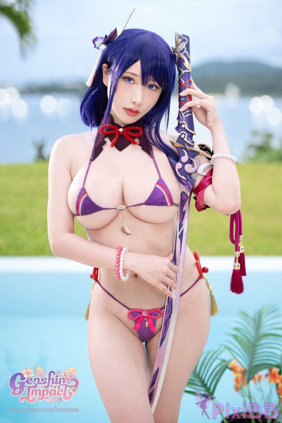 HaneAme Shogun Raiden Bikini PixiBB.COM 22
