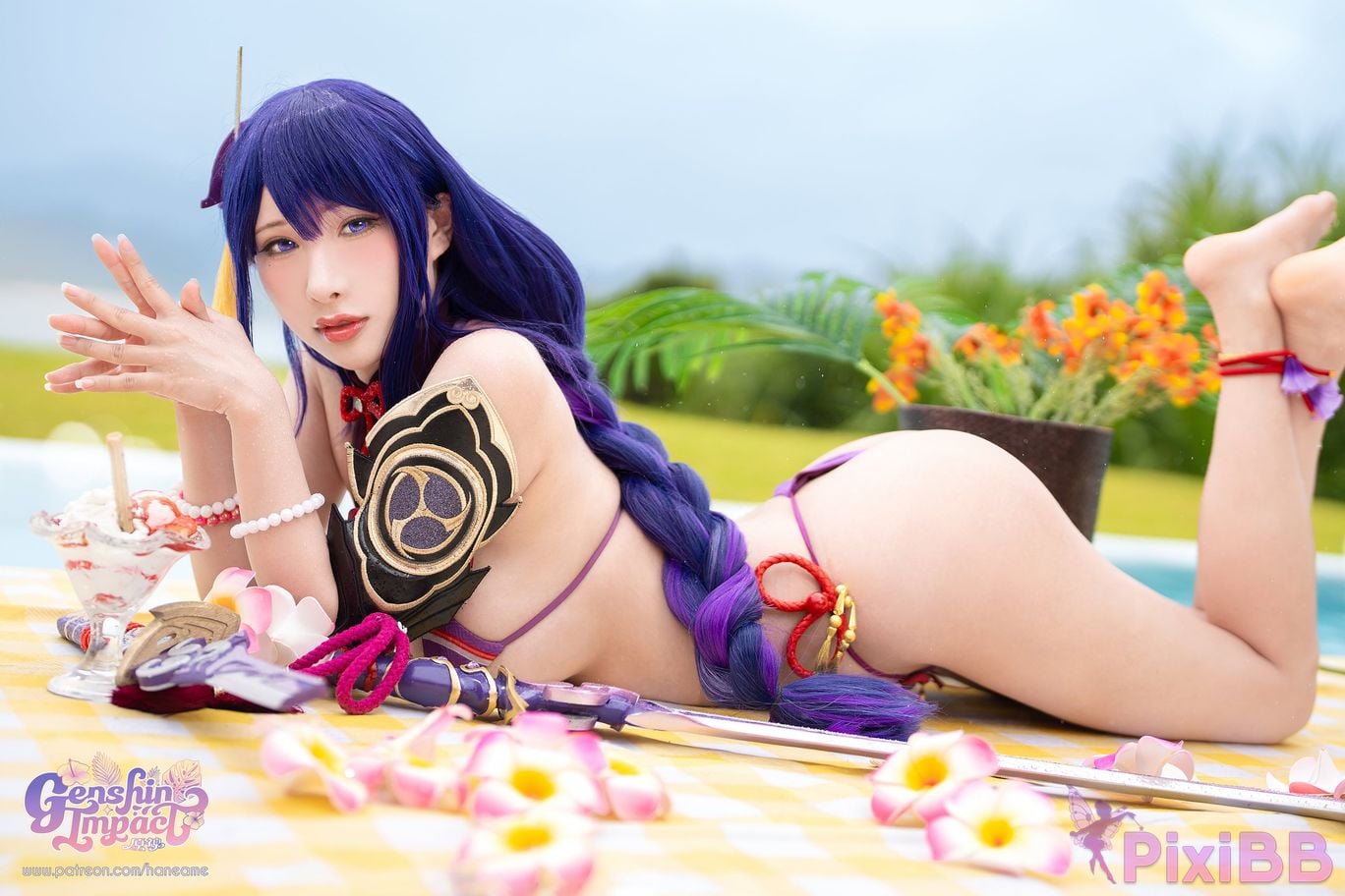 HaneAme Shogun Raiden Bikini PixiBB.COM 3