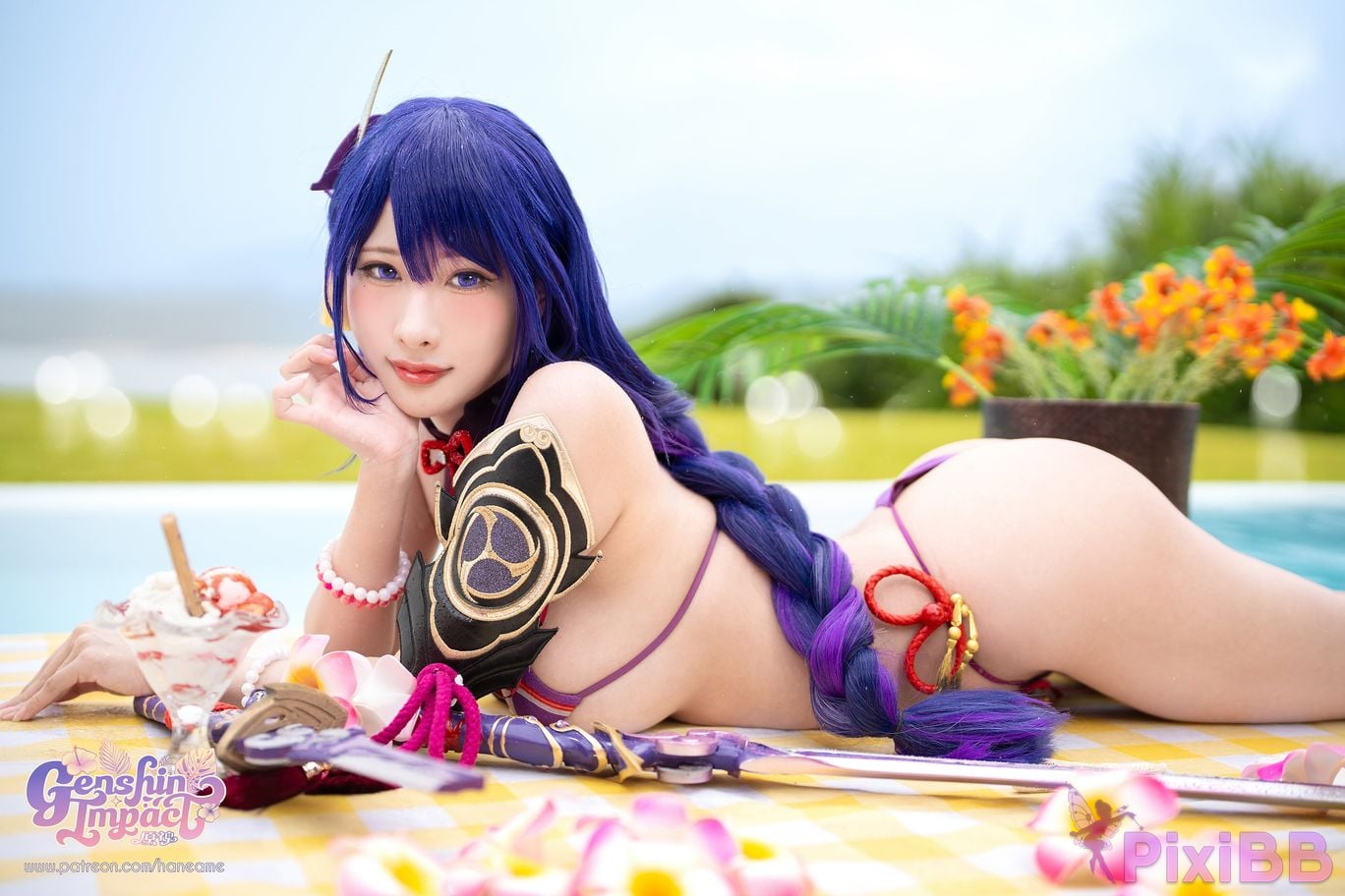 HaneAme Shogun Raiden Bikini PixiBB.COM 4