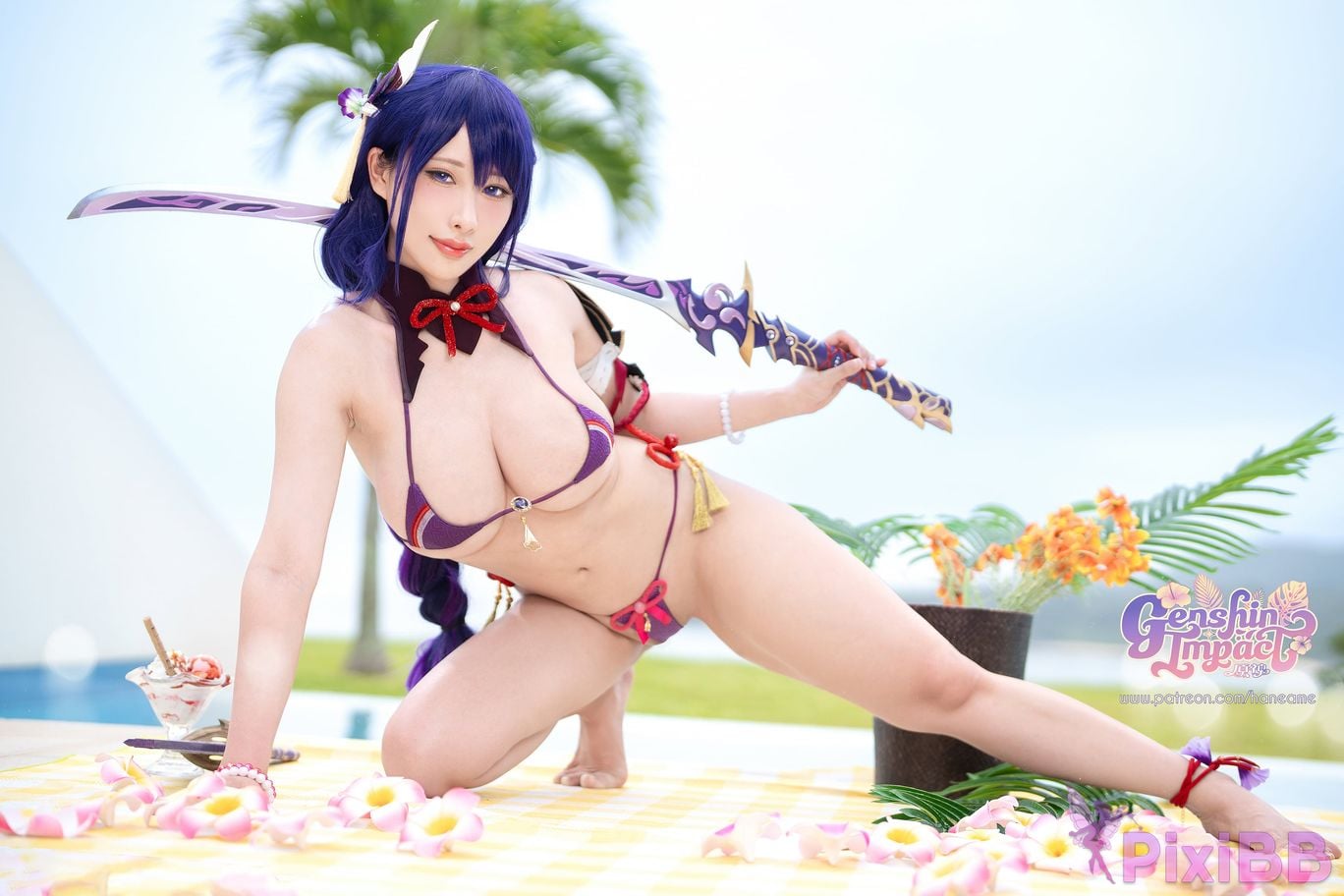 HaneAme Shogun Raiden Bikini PixiBB.COM 40
