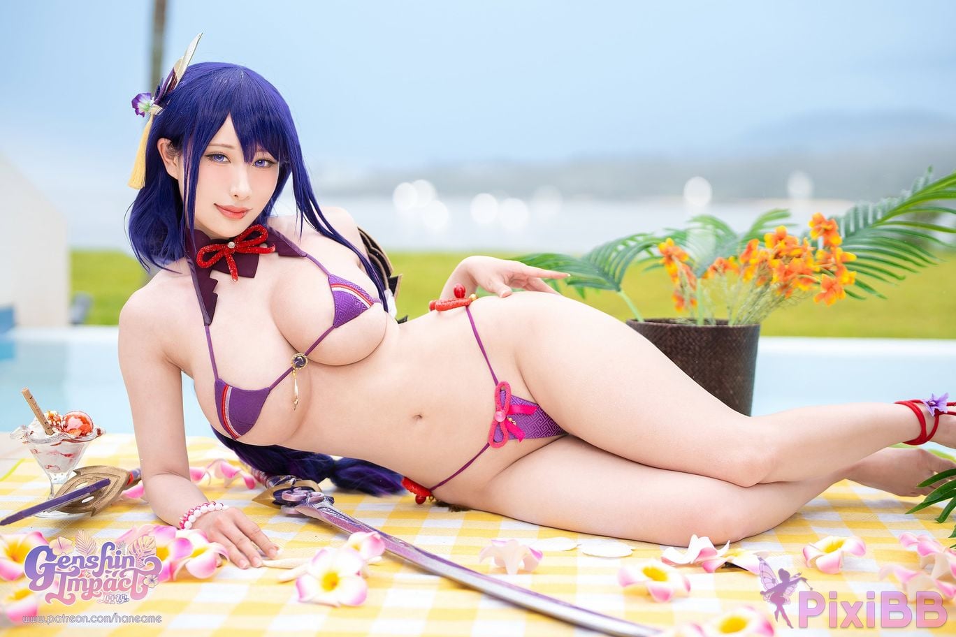 HaneAme Shogun Raiden Bikini PixiBB.COM 44