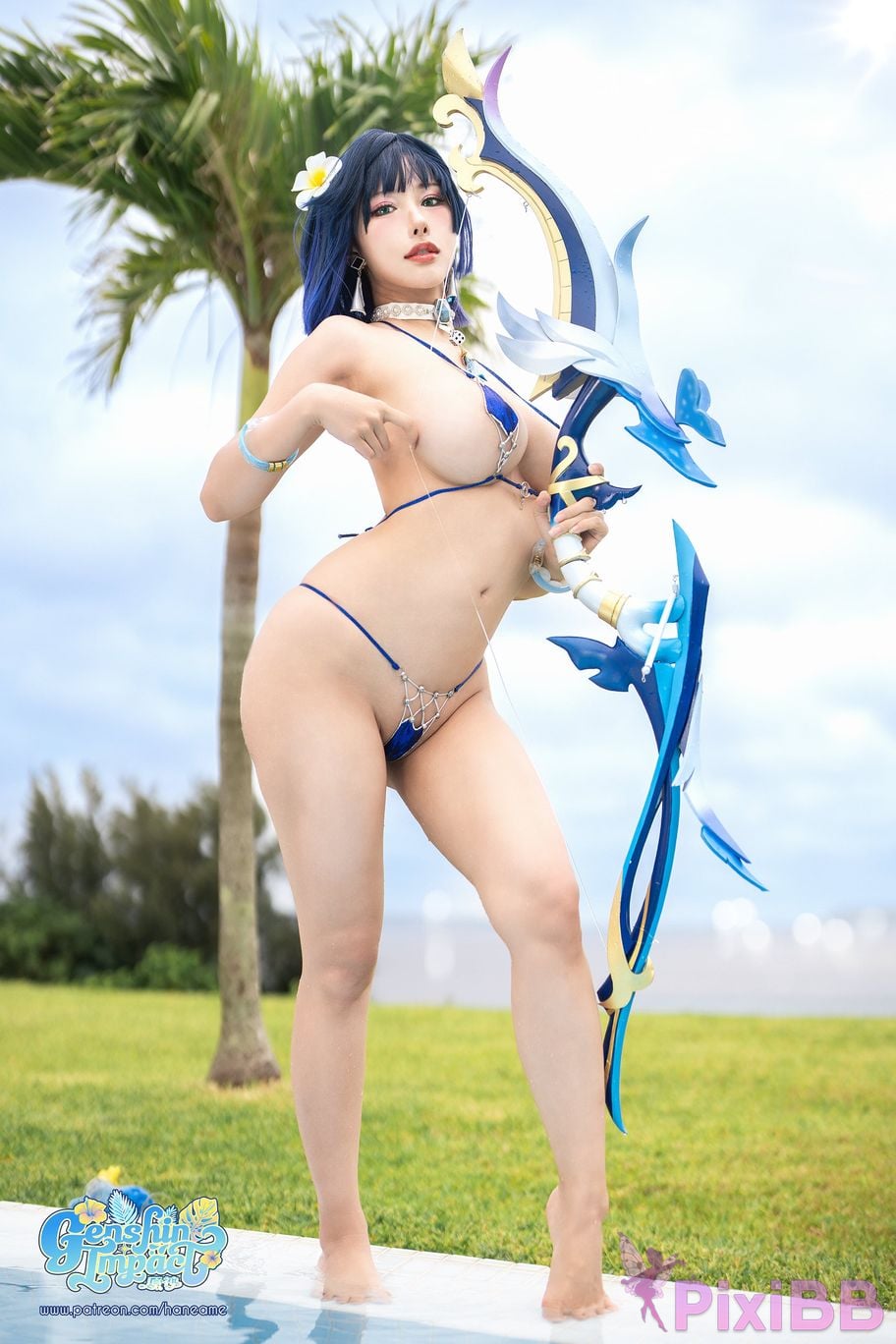 HaneAme Yelan Bikini PixiBB.COM 6