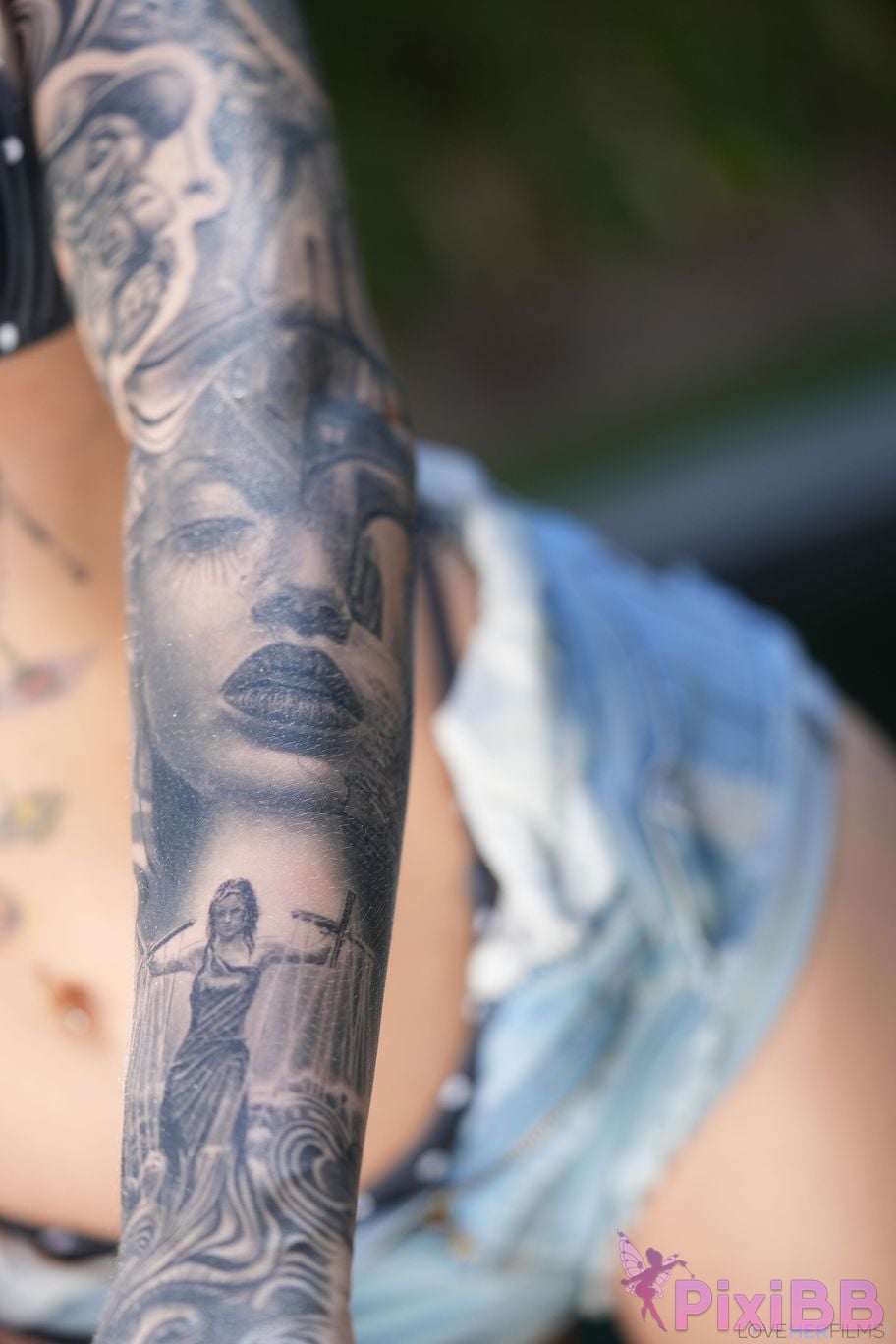 loveherfeet joi tattoo tease with anna claire clouds 018 PixiBB.COM