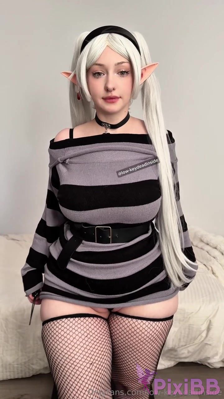Lowkey Dead Inside Goth Frieren PixiBB.COM 002