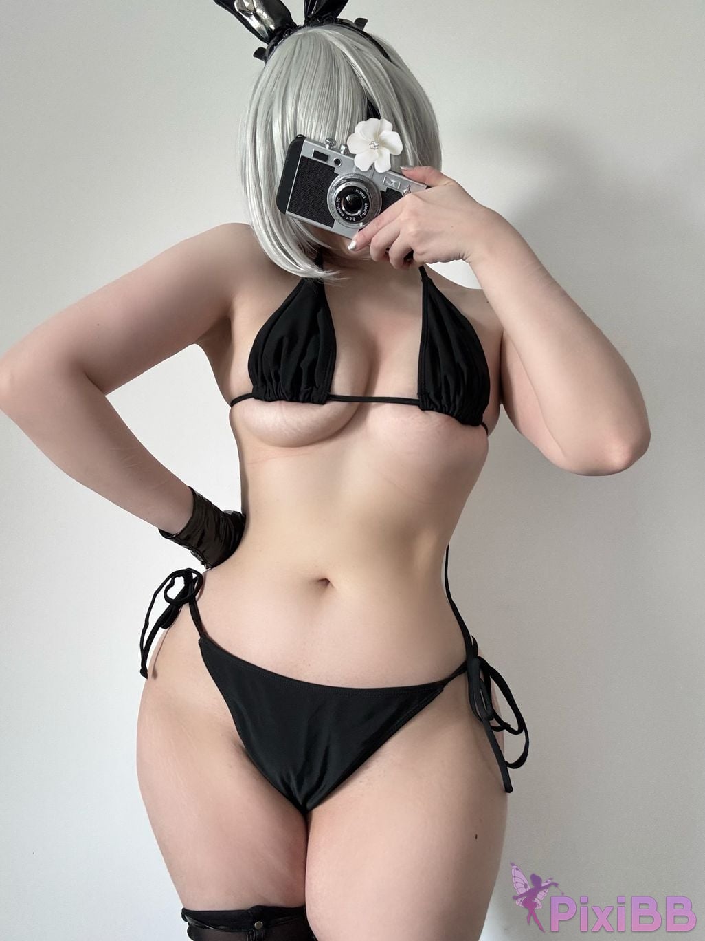 Qiandai 以宇 2B Bunny Girl PixiBB.COM 15