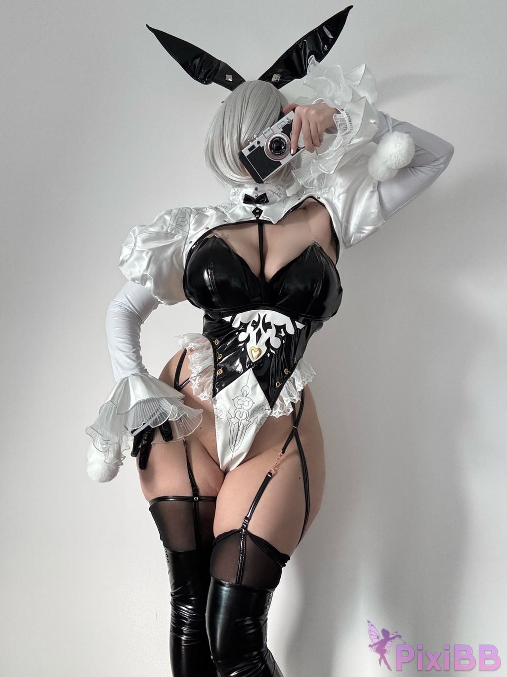Qiandai 以宇 2B Bunny Girl PixiBB.COM 24