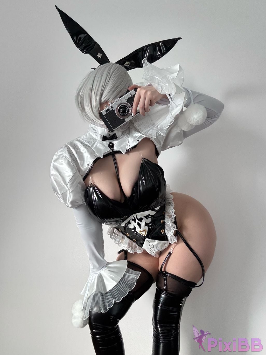 Qiandai 以宇 2B Bunny Girl PixiBB.COM 25
