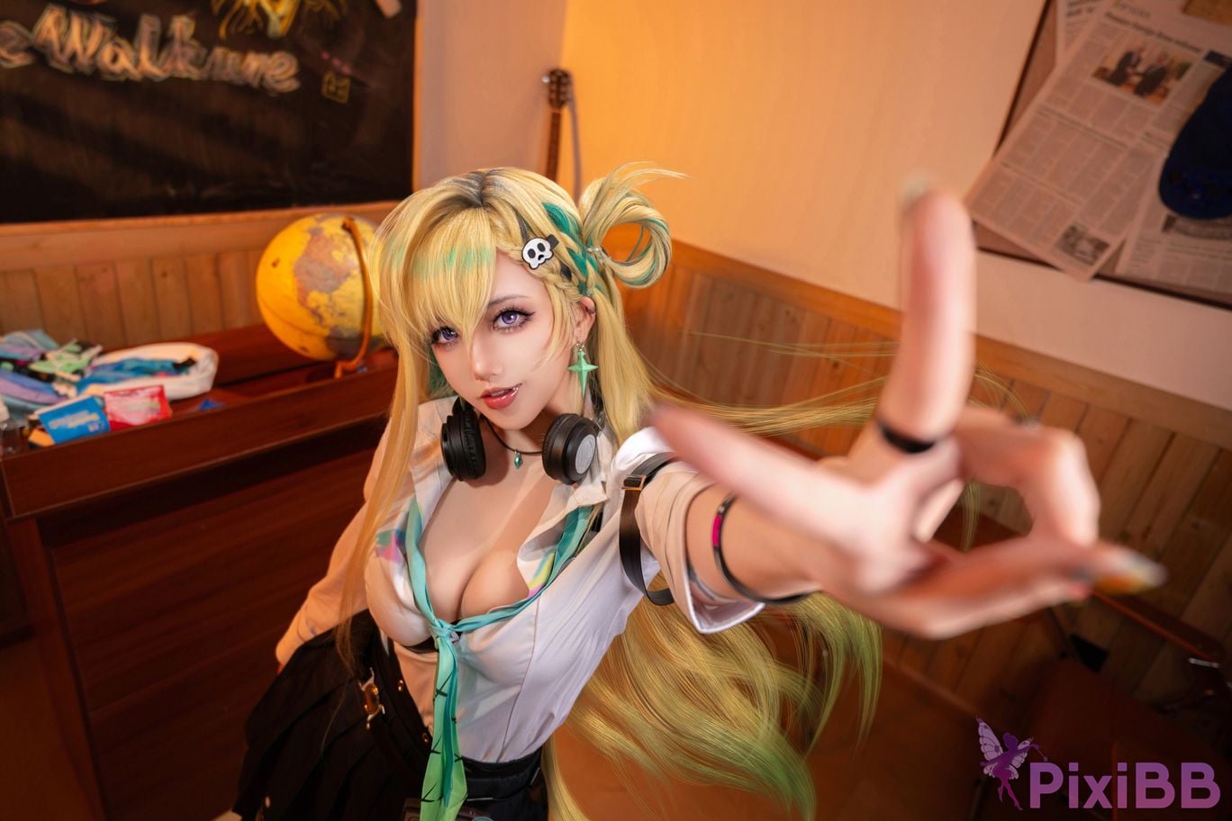 Cosplayer jiao rou ji Walk u re Ming Chao Linnae PixiBB.COM 007