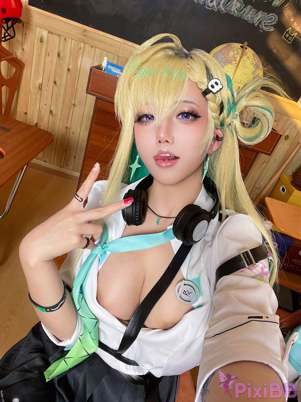 Cosplayer jiao rou ji Walk u re Ming Chao Linnae PixiBB.COM 080