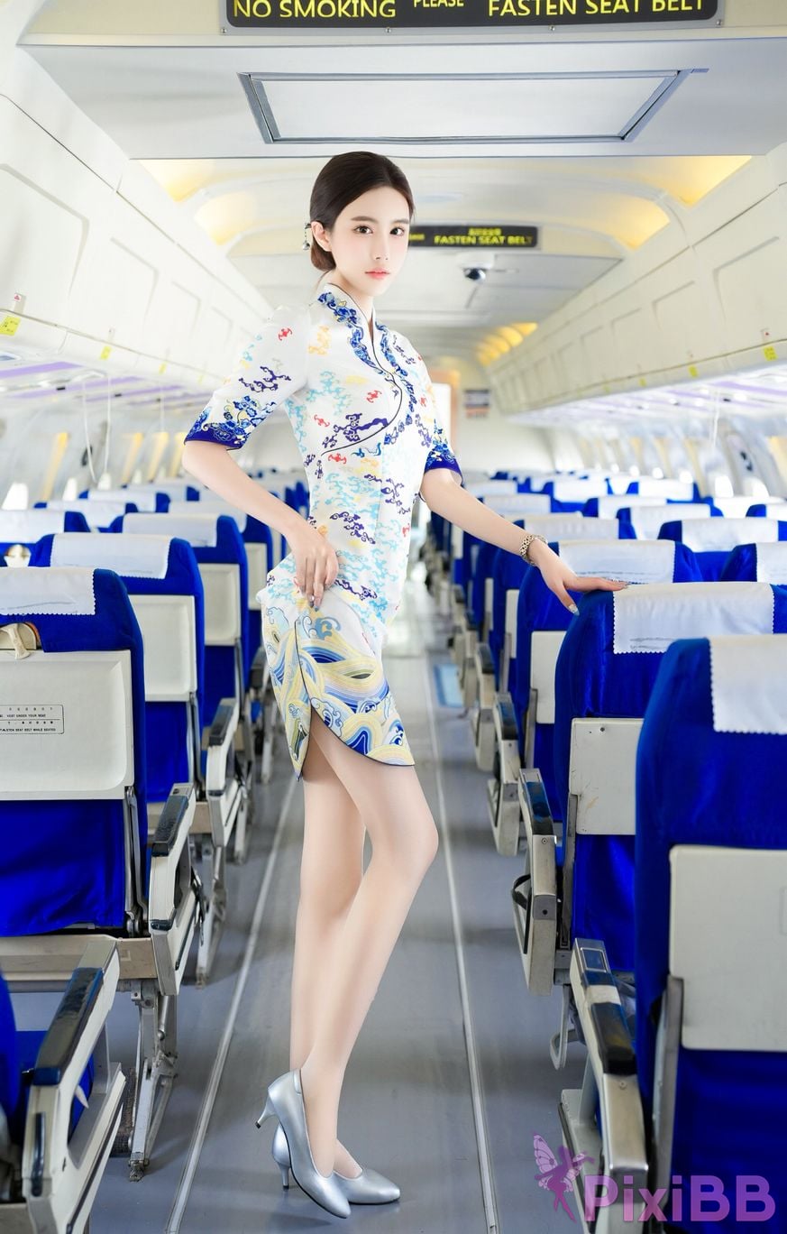 XR Uncensored Late Su susu R18 stewardess uniform 2 PixiBB.COM 002