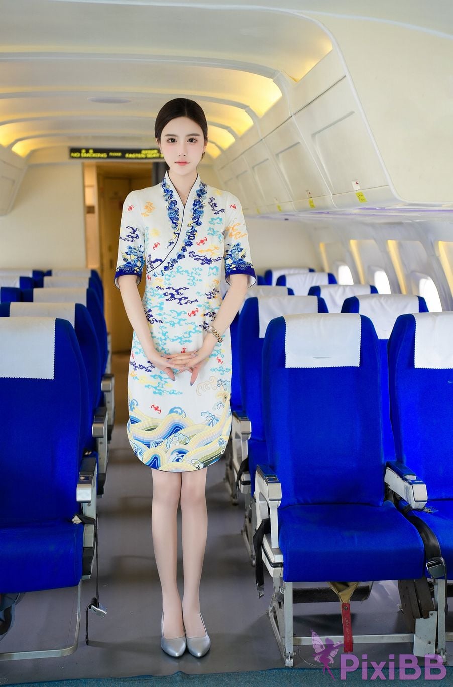 XR Uncensored Late Su susu R18 stewardess uniform 2 PixiBB.COM 058