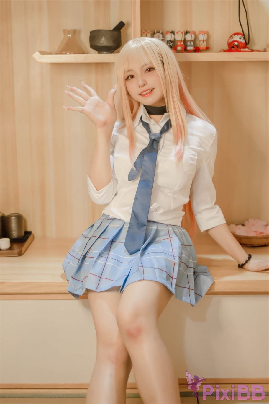 Cosplayer Nyako miao zi Dressing doll falls in love Kitagawa Sea Dream PixiBB.COM 001