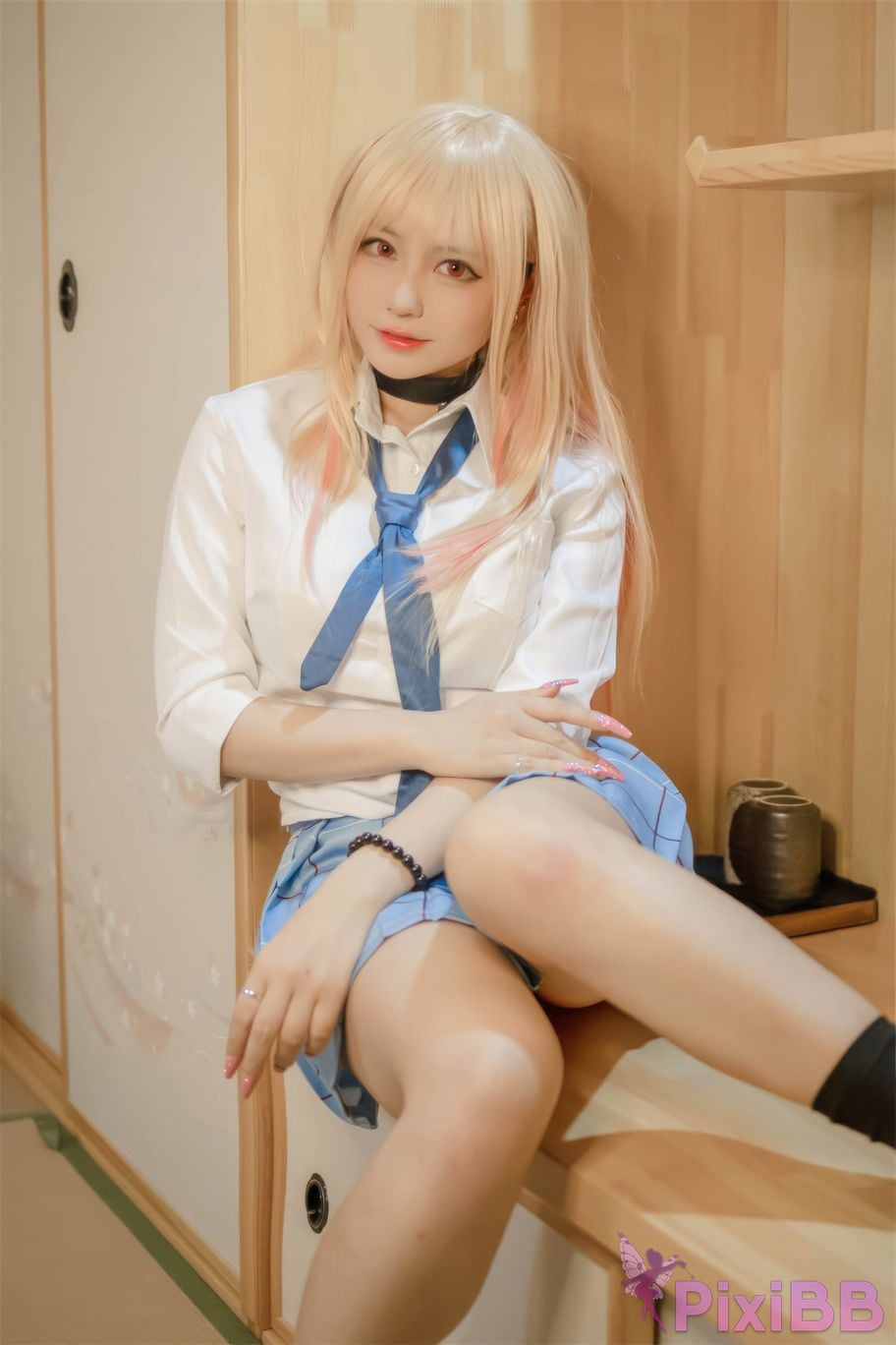 Cosplayer Nyako miao zi Dressing doll falls in love Kitagawa Sea Dream PixiBB.COM 006