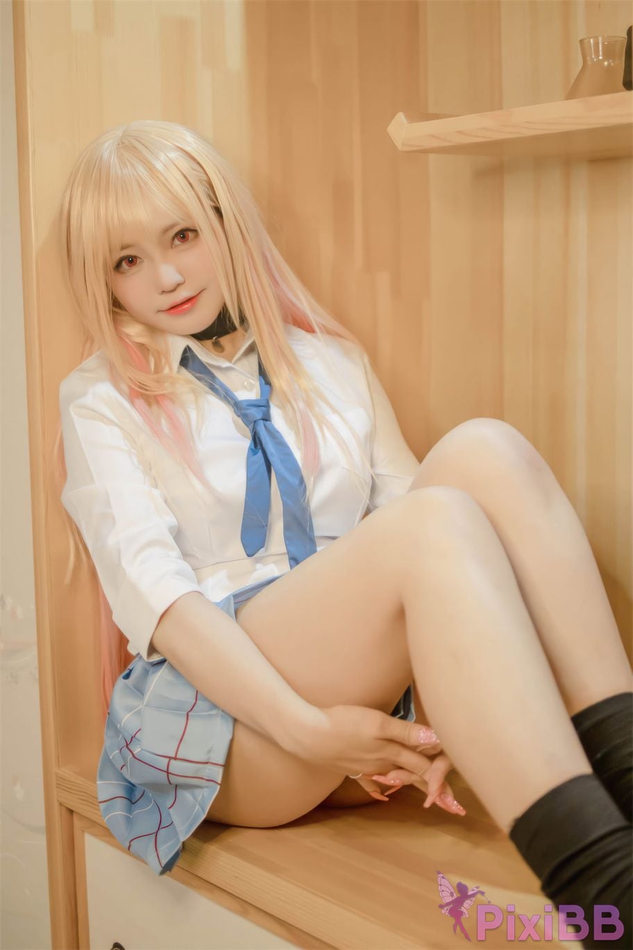 Cosplayer Nyako miao zi Dressing doll falls in love Kitagawa Sea Dream PixiBB.COM 007