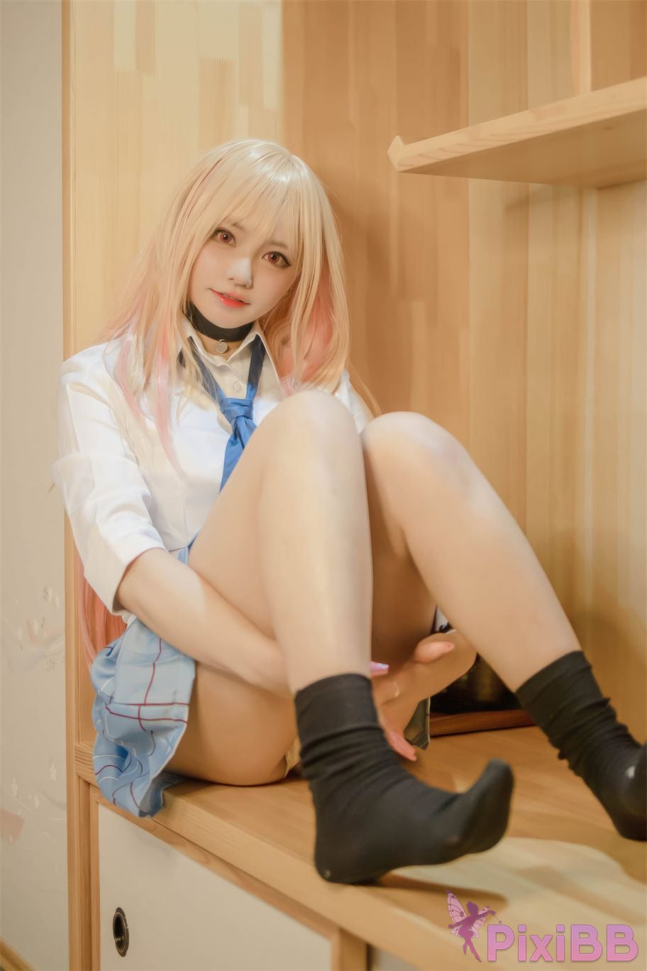 Cosplayer Nyako miao zi Dressing doll falls in love Kitagawa Sea Dream PixiBB.COM 010