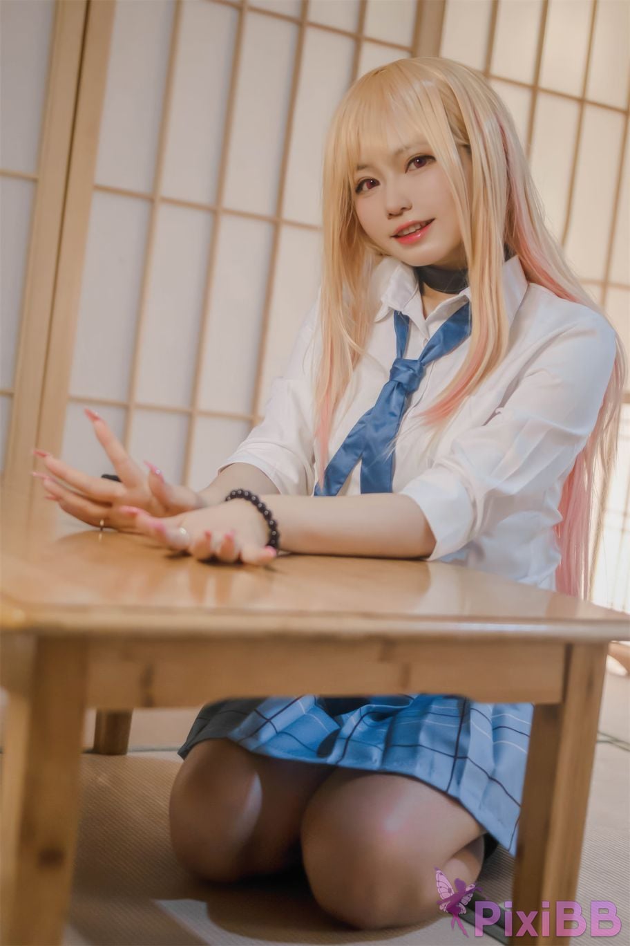 Cosplayer Nyako miao zi Dressing doll falls in love Kitagawa Sea Dream PixiBB.COM 016
