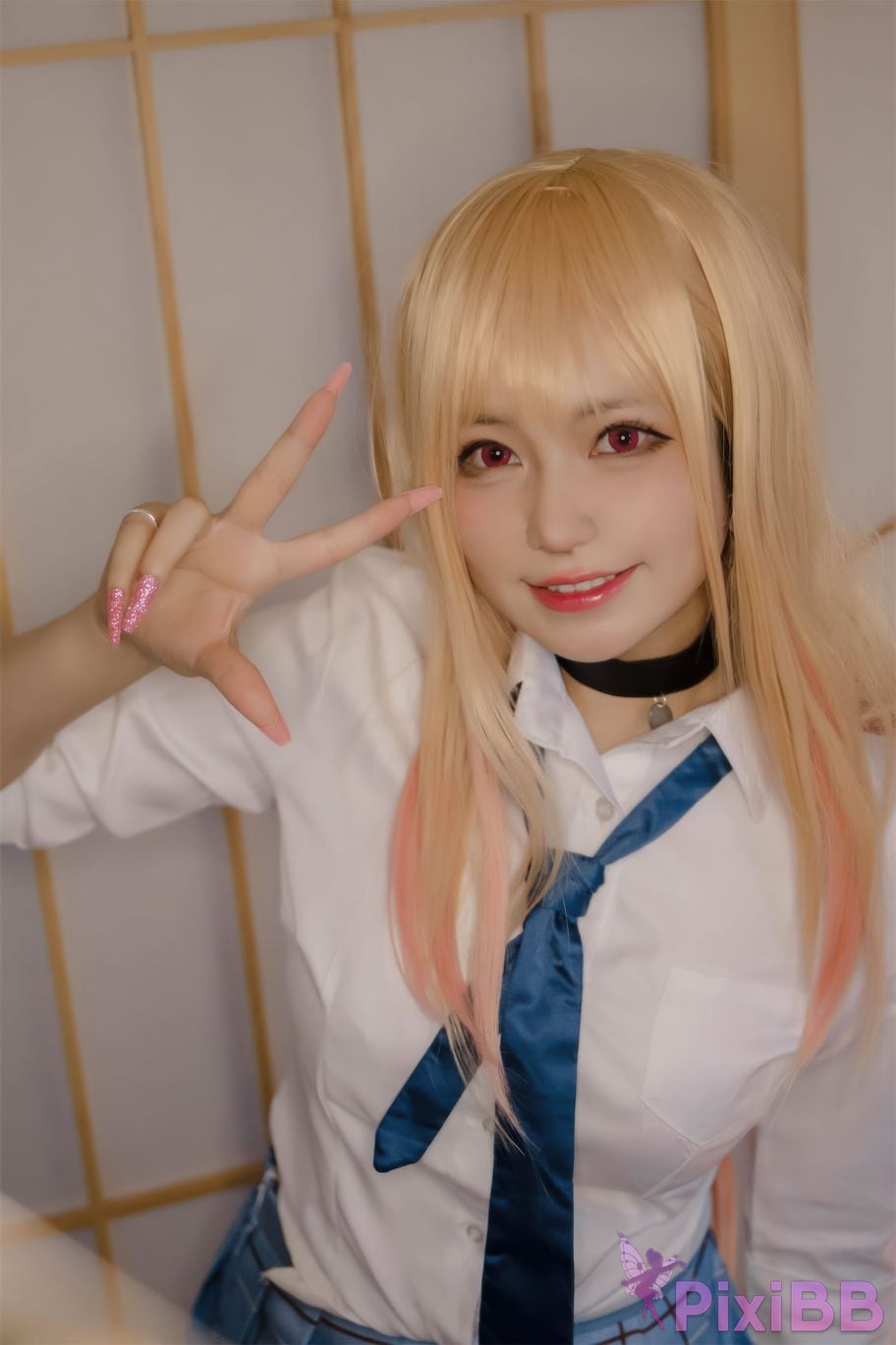 Cosplayer Nyako miao zi Dressing doll falls in love Kitagawa Sea Dream PixiBB.COM 019