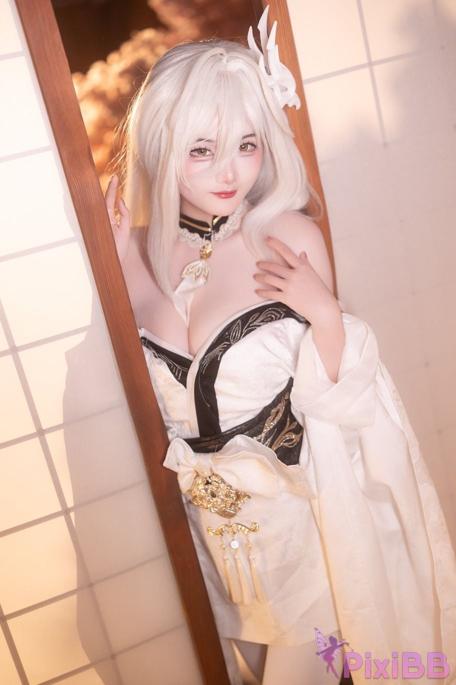 Cosplayer Xiaoyukiko small fish Hakuhou Bai Feng PixiBB.COM 001