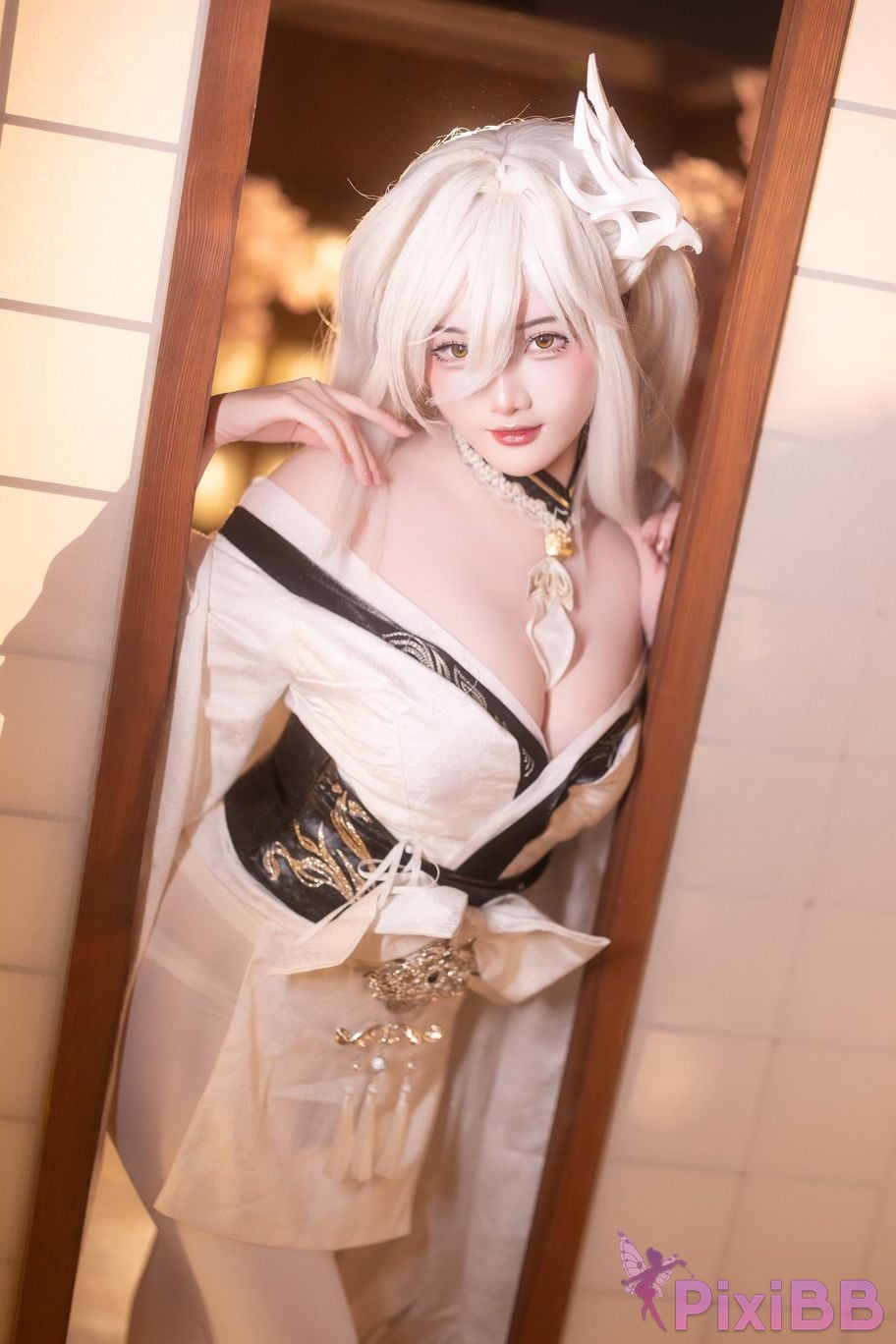 Cosplayer Xiaoyukiko small fish Hakuhou Bai Feng PixiBB.COM 004