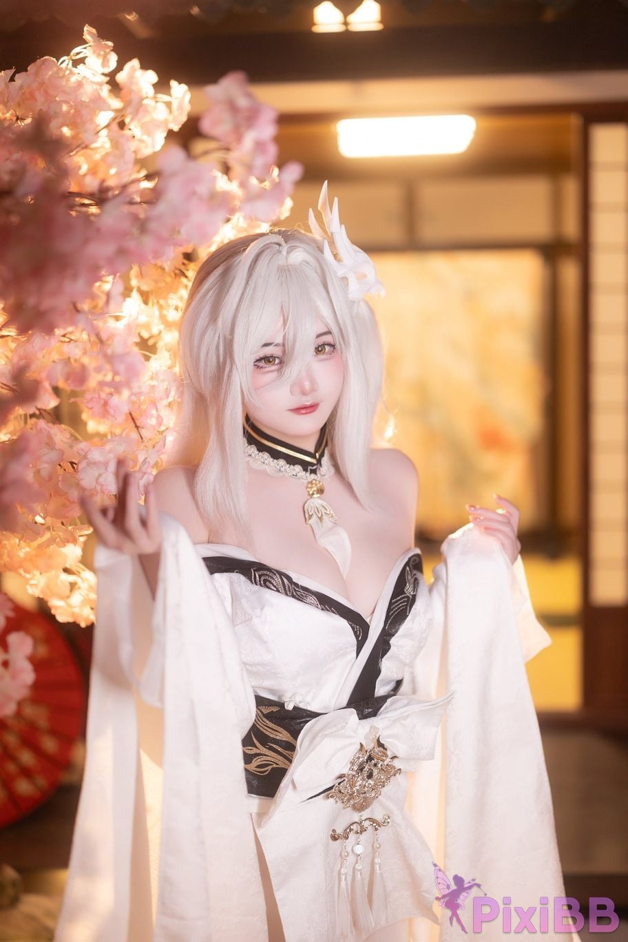Cosplayer Xiaoyukiko small fish Hakuhou Bai Feng PixiBB.COM 006
