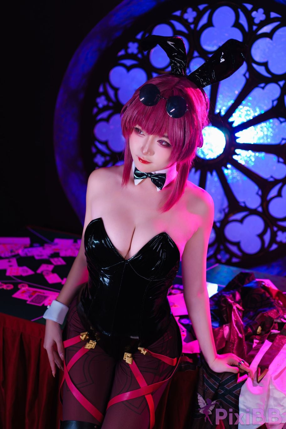 Cosplayer Xiaoyukiko small fish Collapse Kafka PixiBB.COM 026