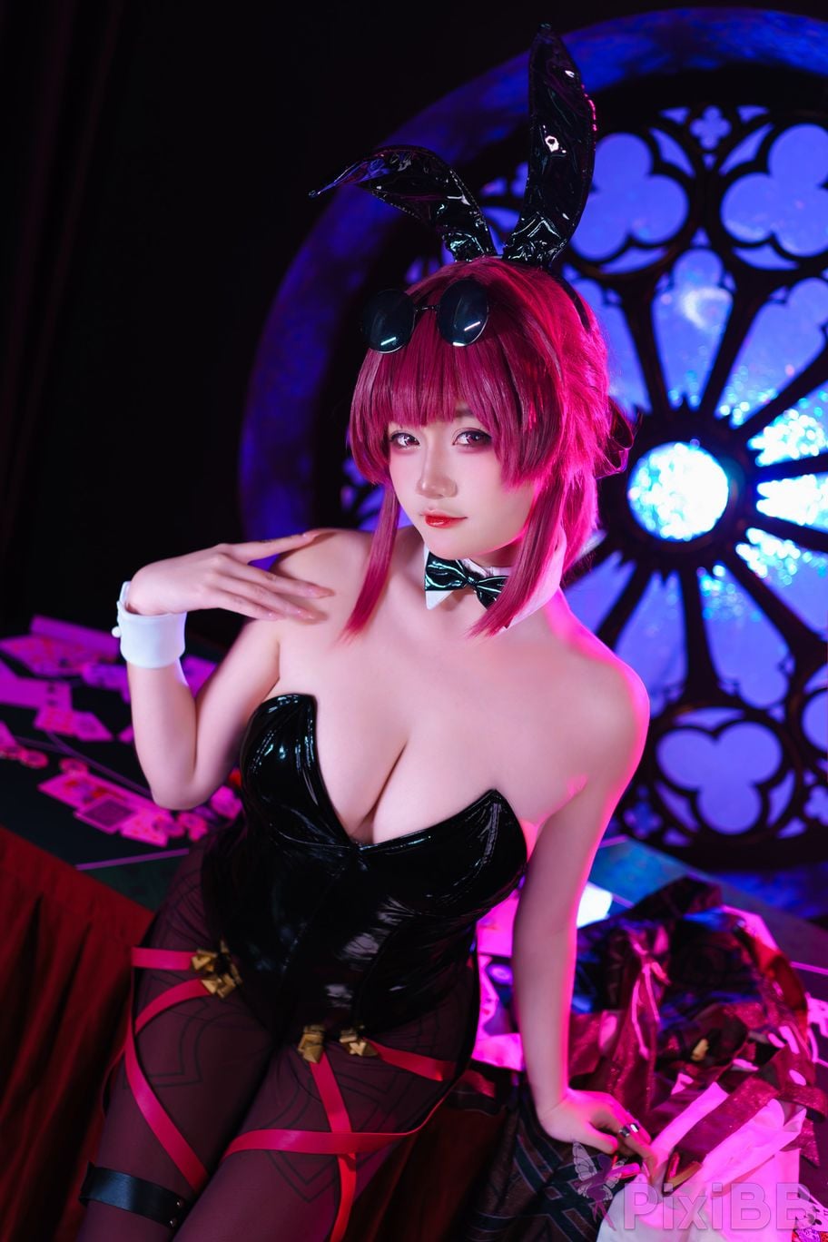 Cosplayer Xiaoyukiko small fish Collapse Kafka PixiBB.COM 027
