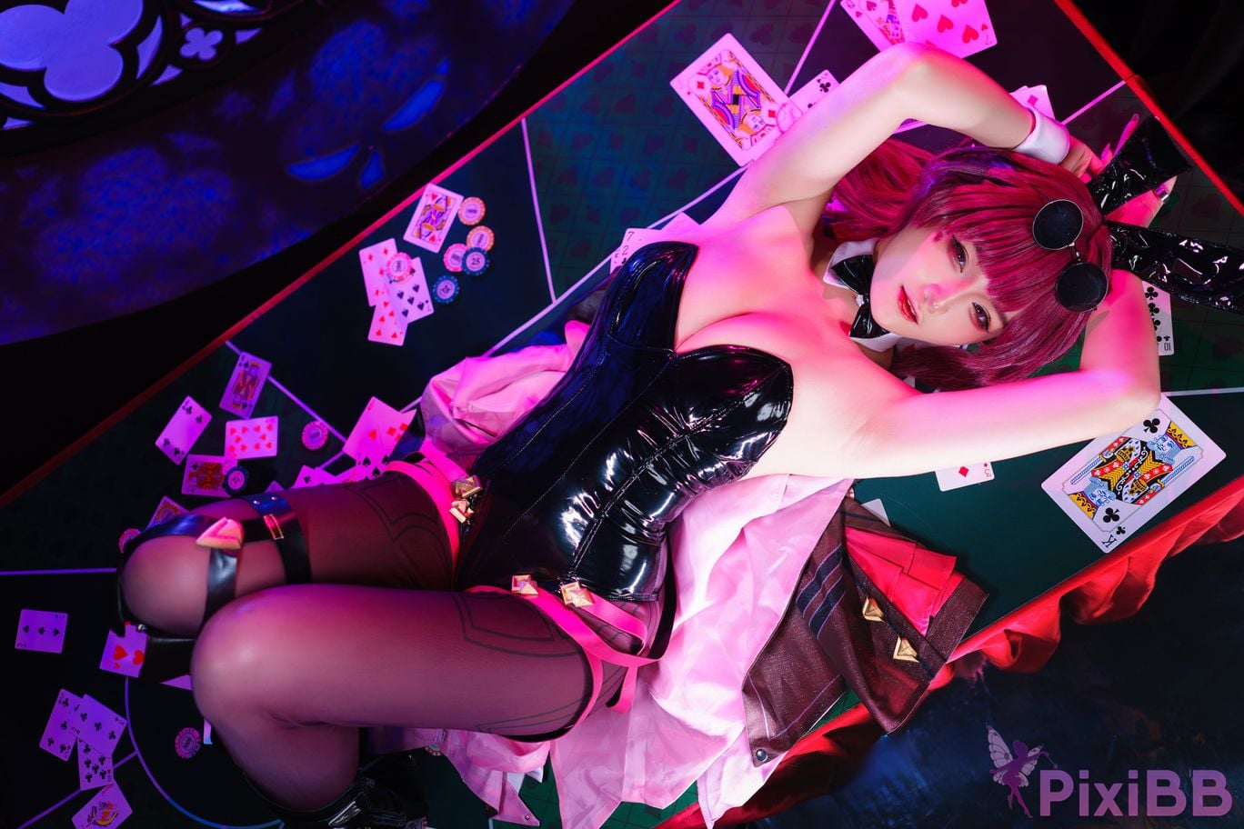 Cosplayer Xiaoyukiko small fish Collapse Kafka PixiBB.COM 028