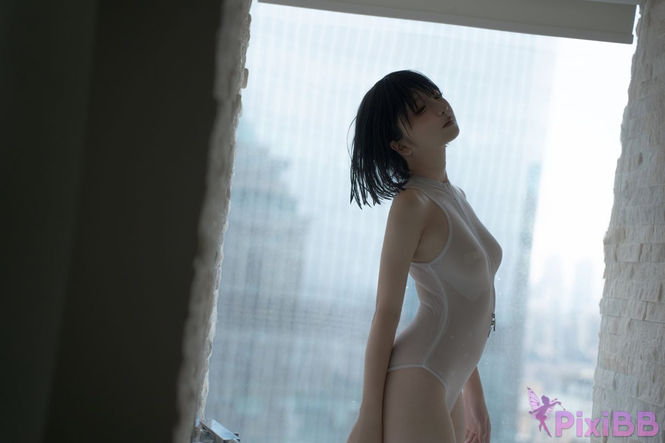 Cosplayer Zhiyue Etsu ko transparent swimming PixiBB.COM 010