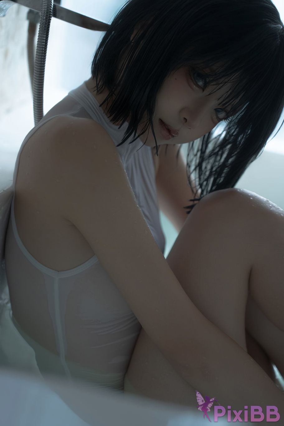 Cosplayer Zhiyue Etsu ko transparent swimming PixiBB.COM 014